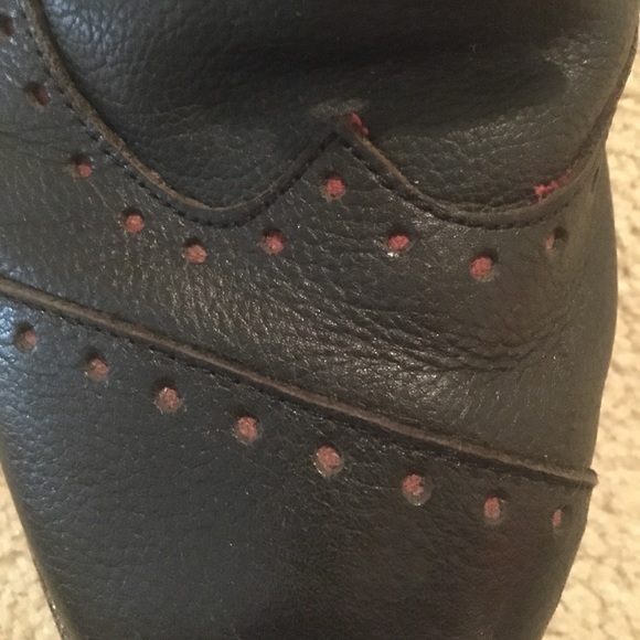 TOMS Leather Dress Oxford Wingtip Shoes main image 6
